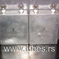 Two vintage Siemens PIO capacitors 0.25uF 500V~ Made in Germany in 1967