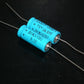 Two vintage NOS F&T electrolytic capacitors 22uF 350V Made in West Germany 70s