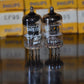 Matched Pair 5654 6AK5W EF95 Mullard O getter rebranded Philips Yaqin Little Dot