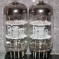 12AT7 GE ECC81 Matched Pair Used Tested 85%, made by General Electric for HP