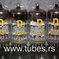 ECC85 RFT 6AQ8 Germany NOS big ring getter, Germany 1966 1967