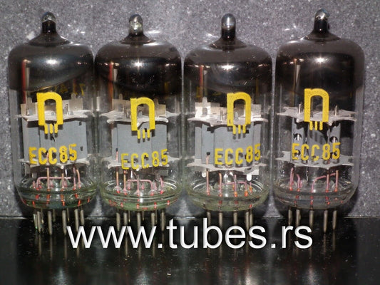 ECC85 RFT 6AQ8 Germany NOS big ring getter, Germany 60s