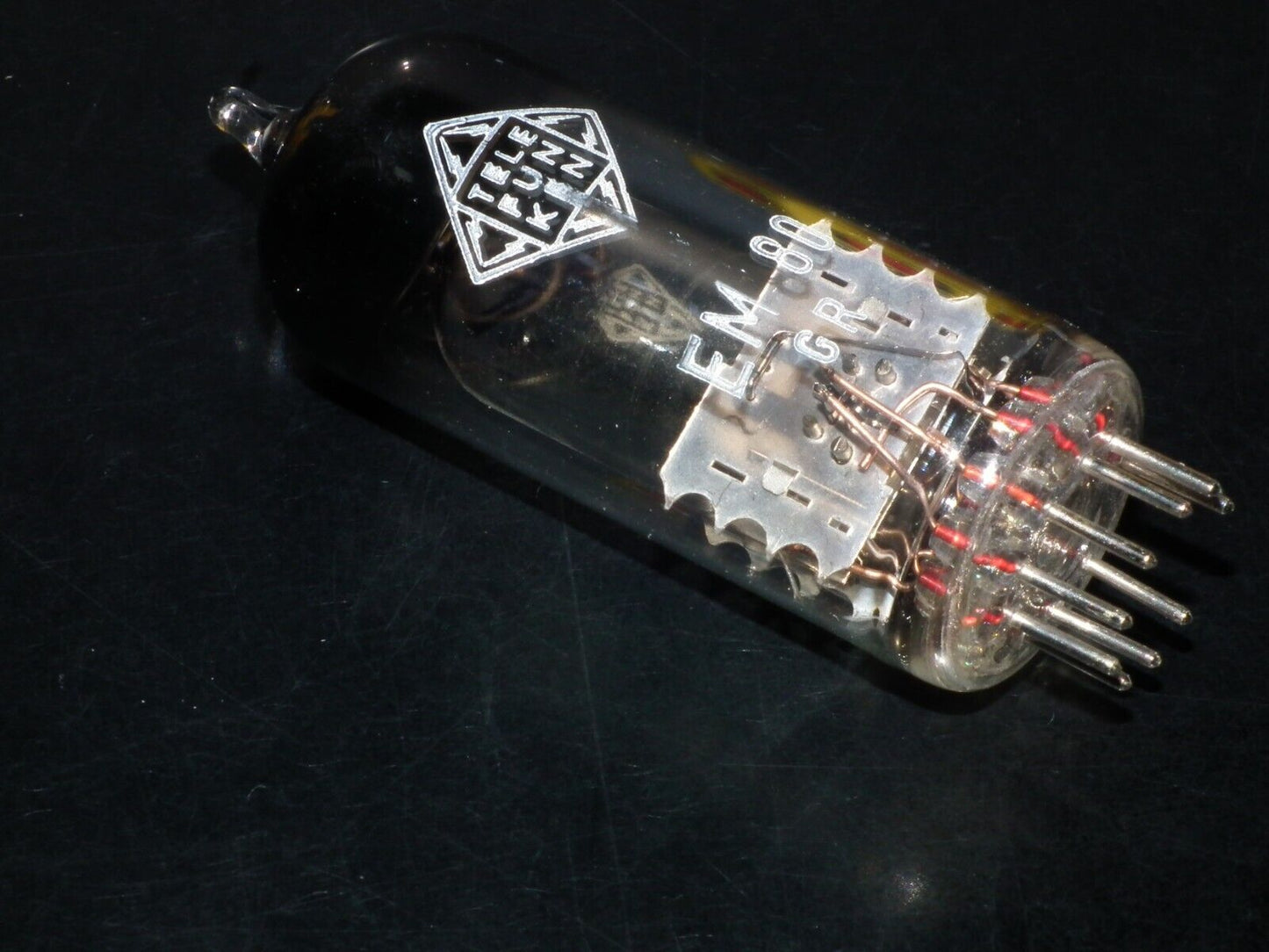 EM80 Telefunken Bright Magic Eyes (1 pcs) 6BR5 6E1P Not Diamond Bottom