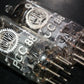 Matched pair PCC88 Valvo 7DJ8 GRAY SHIELD DUAL STAGE GETTER Used tested OK