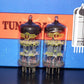 PCC85 Tungsram Austria Platinum Matched Pair NOS NIB 60s Big Inclined Getter