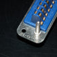 NOS Amphenol 26-159-24 24 Pole chassis plug with 2 x guiding pins GOLD PLATED