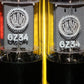 Platinum Matched Pair (2 pcs) GZ34 Mullard 5AR4 rectifier NOS NIB branded Valvo