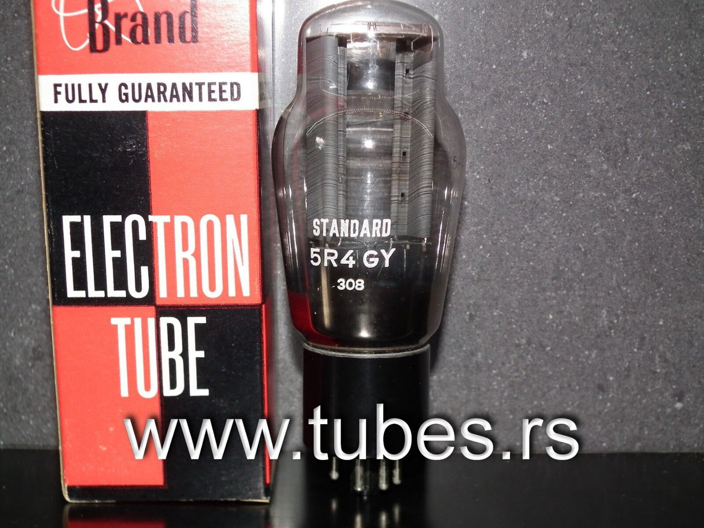 5R4GY Standard brand NOS NIB D Getter Vintage Rectifier Tube