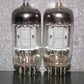 Matched Pair 12AX7 Mazda ECC83 Long Gray Anodes 17mm USED tested OK Same codes