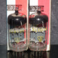 Matched pair ECC85 RFT NOS NIB Inclined Big O Getter, early 60s
