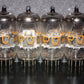 6DJ8 ECC88 Amperex Holland Matched Pair Used Tested 95% A Frame Getter