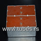 Two vintage Siemens electrolytic capacitors 2500uF / 35V Klangfilm, Germany