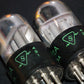 Platinum Matched Pair Sylvania 6SL7GT NOS NIB Chrome Tops Short Bulb Used 135%
