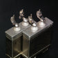 Two vintage Siemens PIO capacitors 0.1 uF / 630V Klangfilm tube audio 1971