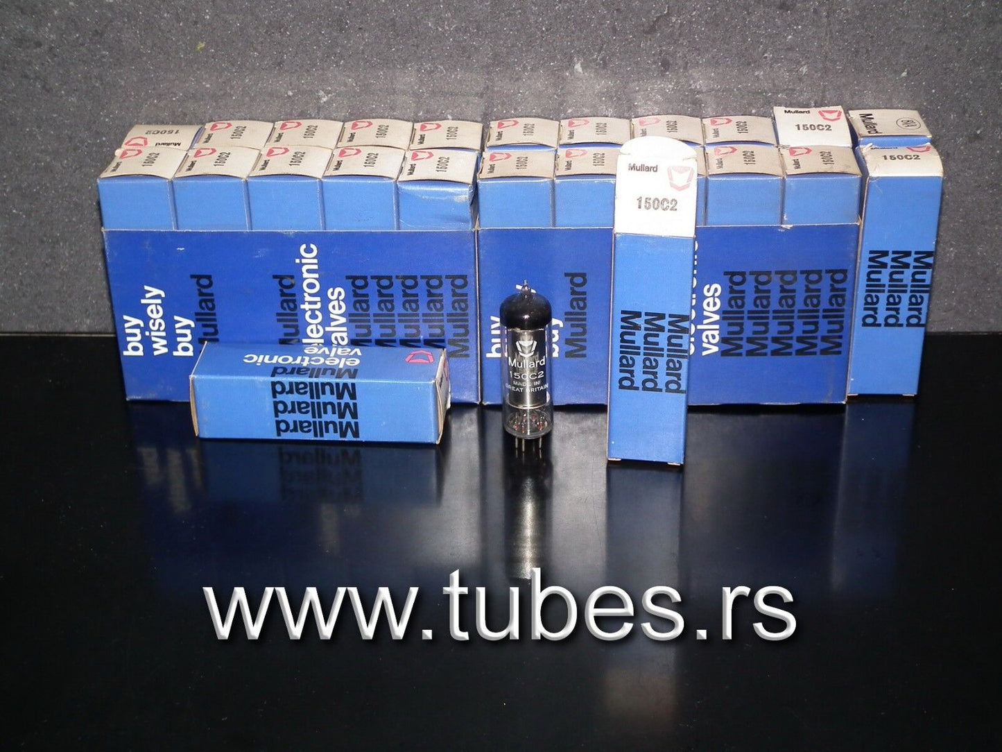 150C2 Mullard NOS NIB 0A2 OA2 stablilisator tube STV150/30 Made in Great Britain