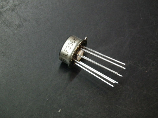 Genuine LF356H National Semiconductor J-FET input op amps 8-pin can low noise