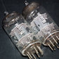 NOS Matched Pair ECC81 Telefunken 12AT7 Diamond Bottom Same Codes West Germany
