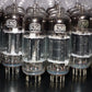 Platinum Matched pair 6350 RCA Triple Mica Black Anodes D Getter Tested NOS