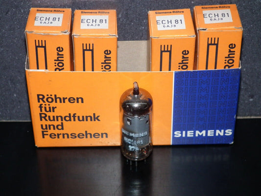 ECH81 Siemens NOS NIB 6AJ8