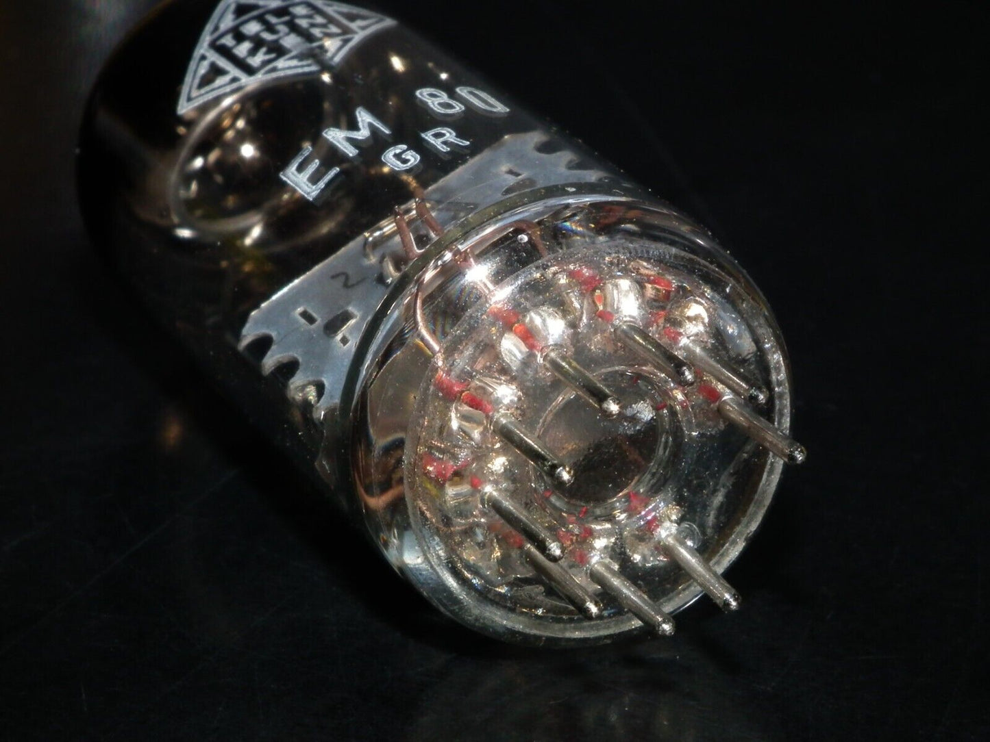 EM80 Telefunken Bright Magic Eyes (1 pcs) 6BR5 6E1P Not Diamond Bottom