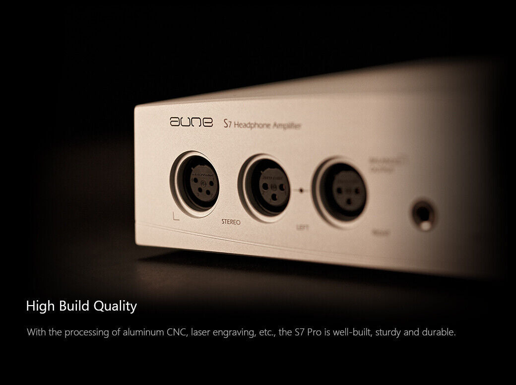 Aune S7 Headphone Amplifier HIFI Audio Earphone AMP Balanced