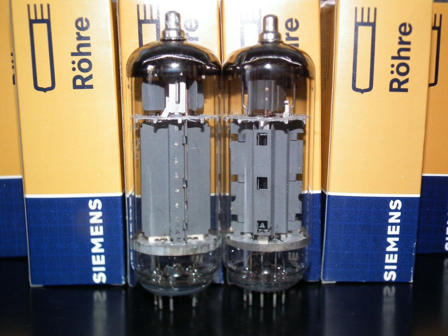 PL519 Siemens West Germany 40KG6 PLATINUM Matched PAIR EAR859 EAR861 Tested!!!
