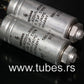 Two vintage Siemens PIO capacitors 2.0 uF / 250V Klangfilm tube audio