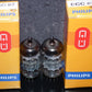 Pair (2pcs) ECC82 12AU7 Philips Heerlen Delta codes Used tested 90% of NOS Value