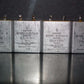 Two vintage Siemens PIO capacitors 0.5uF 250V Klangfilm Made in Germany in 60s