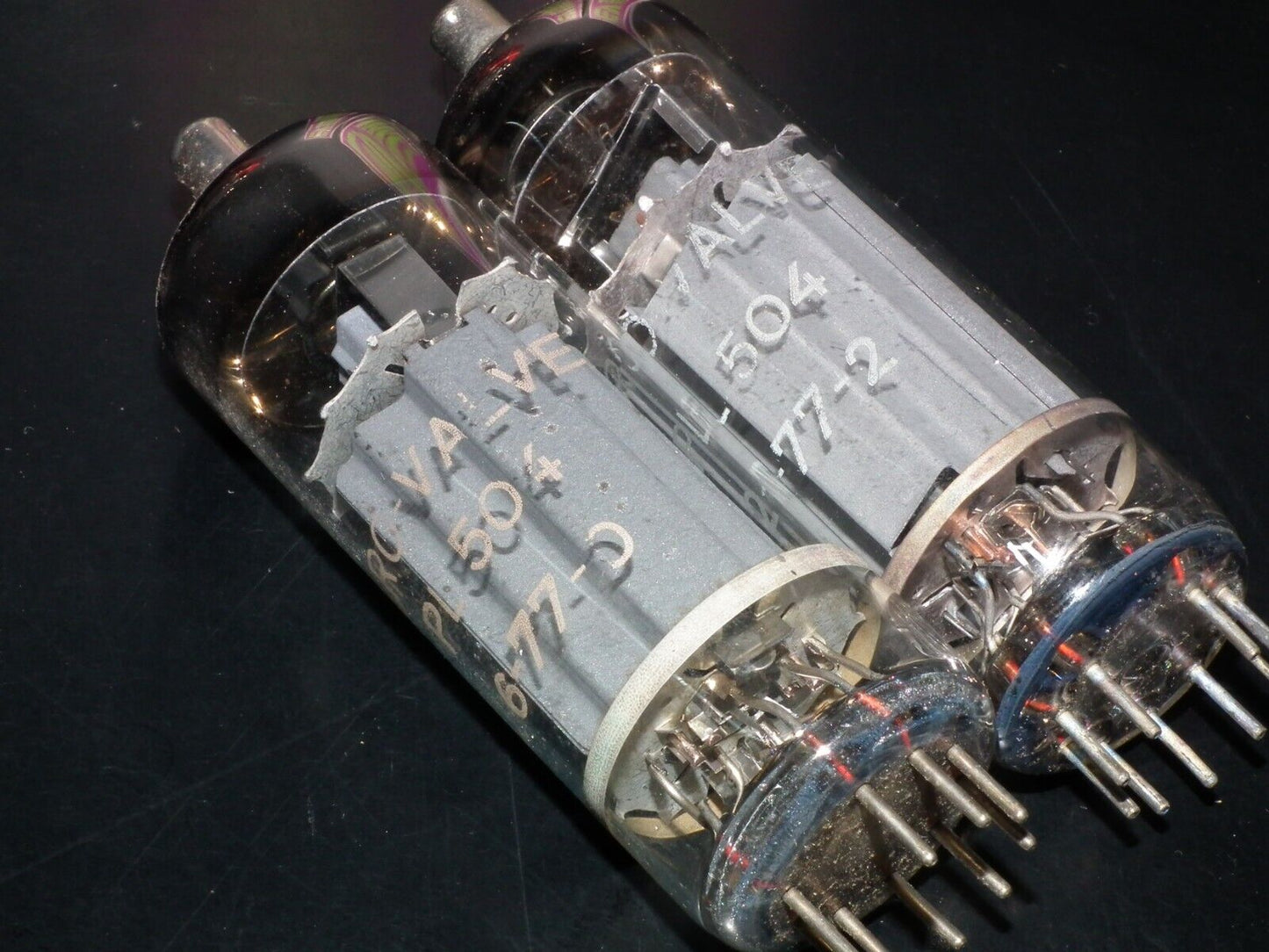 PL504 EUROVALVE Matched Pair NOS NIB - West Germany