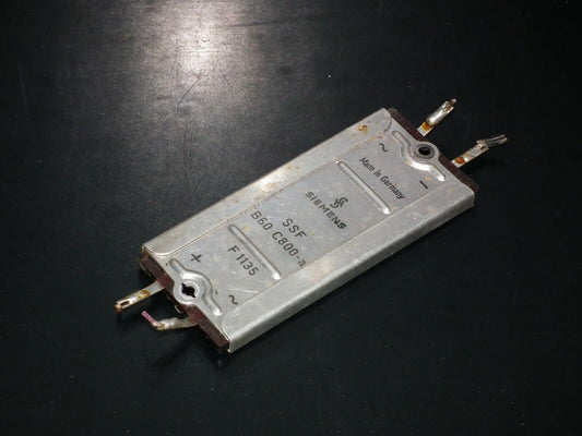 Siemens selenium rectifier B60C800 60V / 800mA Used, tested OK, DIY tube audio