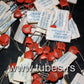 Five (5 pcs) NOS Sprague Disc Ceramic Capacitors 20pF 1000V - 0.00002uF 1000WVDC