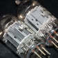 Pair (2pcs) ECC82 12AU7 Philips Heerlen Delta codes Used tested 85% of NOS Value