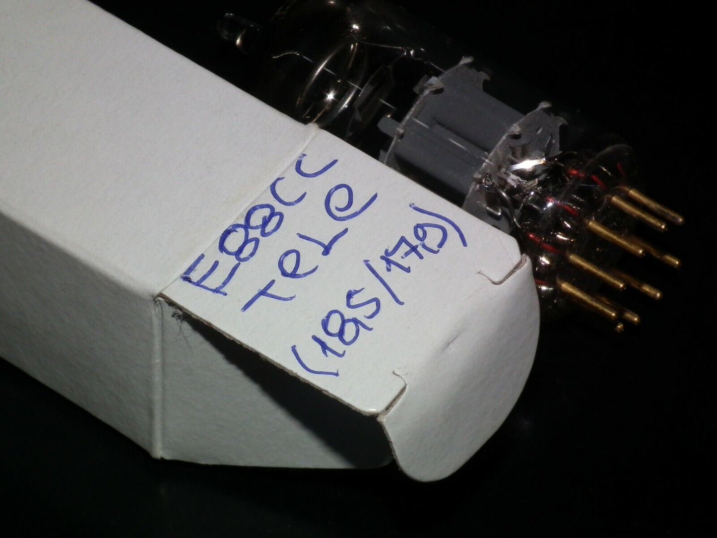 E88CC Telefunken 6922 Used Tested NOS 100% Balanced sections, Diamond Bottom