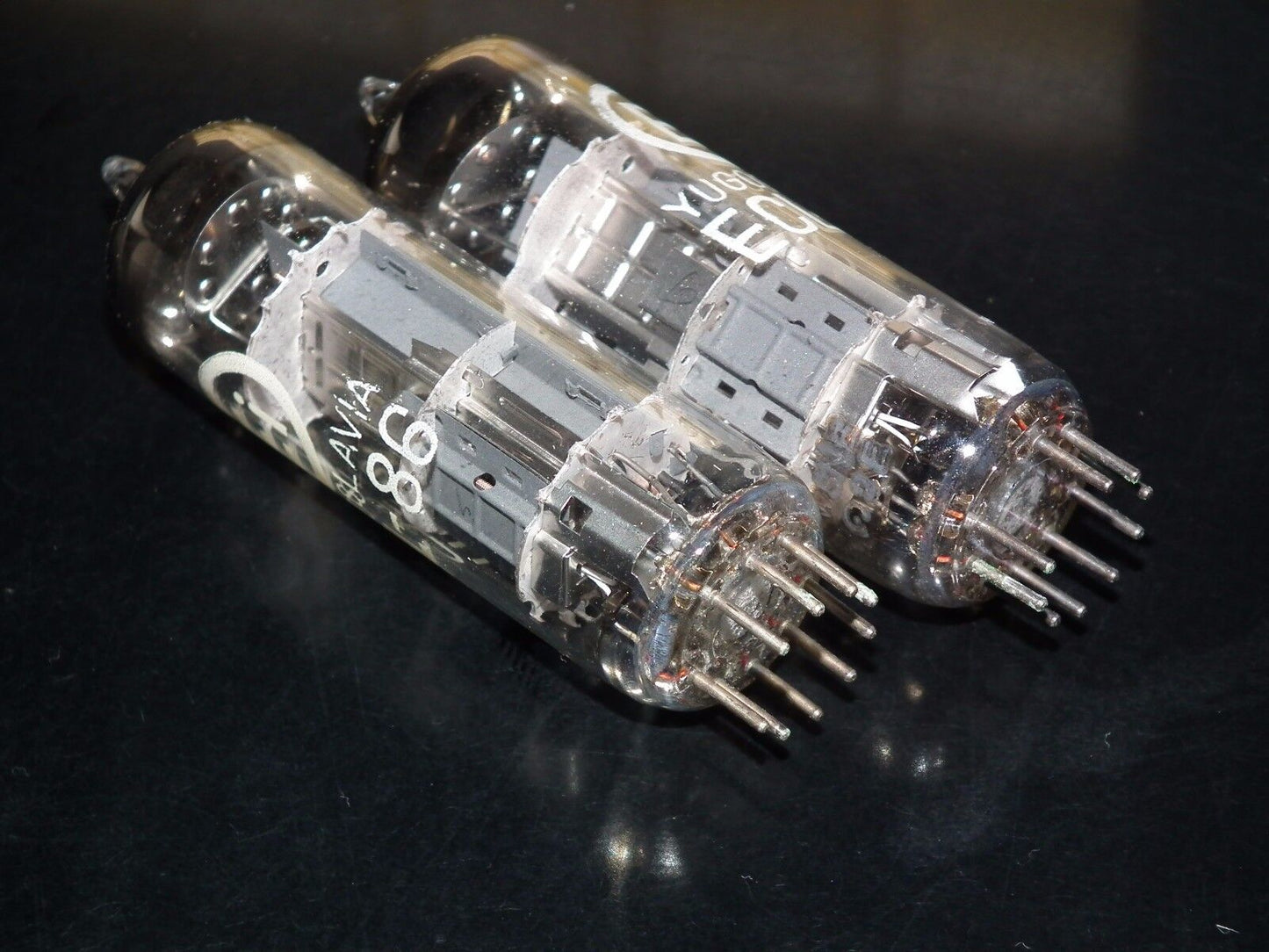 ECL86 6GW8 EI Philips Platinum Matched Pair NOS NIB