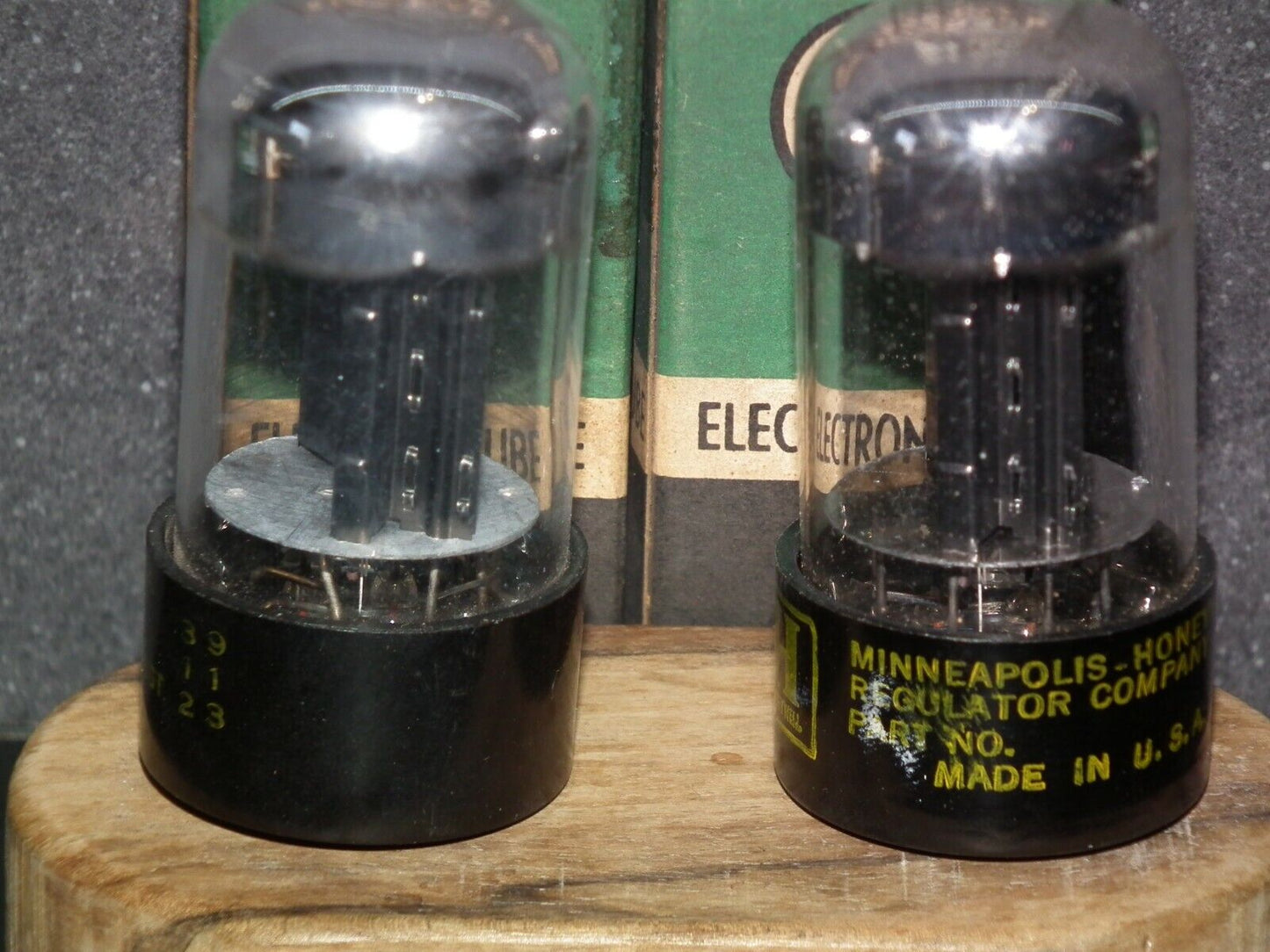 Matched Pair Sylvania Honeywell 12SN7GTA NOS NIB in original Standard boxes