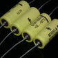 Four 4 NOS vintage Siemens MKL Capacitors 39nF 160V Klangfilm West Germany 70s