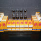 EL34 Mullard Platinum Matched Quad NOS NIB Blackburn Xf4 1979, rebranded Philips