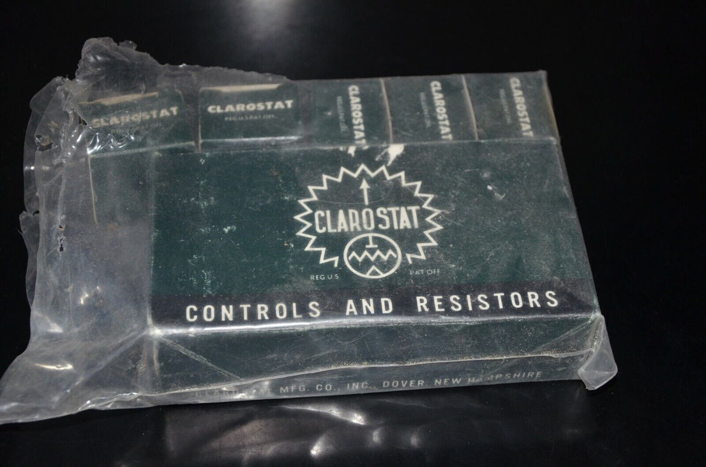 Clarostat NOS vintage potentiometer 5K Ohm RA20LASB502A 625-8201