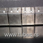 Two vintage Siemens PIO capacitors 8.0 uF / 250V Klangfilm tube audio