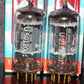 Platinum Matched Pair 6211 Telefunken ~ECC82 Tested NOS DB Gold Pins ULM codes