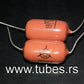 Two vintage capacitors 72000pF / 72nF / 0.072uF 250V ISKRA 1974 HI End Tube Amp