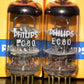 Ten pcs (10 pcs) EC80 Philips 6Q4 NOS Low Noise Triode Delta Heerlen Code