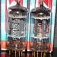 Platinum Matched Pair 6211 Telefunken ~ECC82 Tested NOS DB Gold Pins ULM codes
