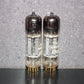 Philips E80CC 6085 Matched pair (Rare FOIL D Getter, PINCHED WAIST!) Tested NOS
