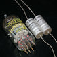 Two NOS vintage Siemens MKL Capacitors 4.7mfd 63V  Klangfilm West Germany 1968