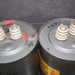 Two vintage ITT PIO capacitors 32 uF / 3.75KV 32mfd / 3.75KV W. Germany 1971