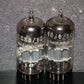 Platinum Matched Pair ECC88 Amperex Bugle Boy tested NOS Balanced sections