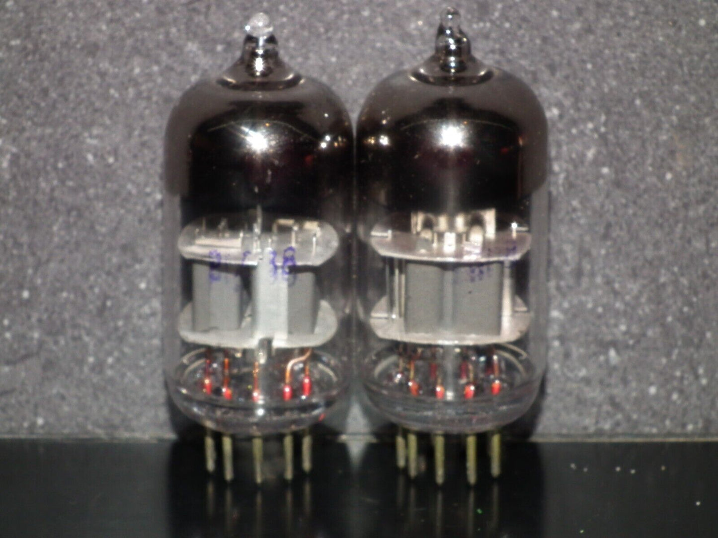 6N23P Reflektor Holy Grail 1975 SWGP Silver Shields NOS Matched Pair E88CC ECC88