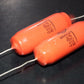 Two vintage capacitors 250400pF / 250nF / 0.25uF 100V ISKRA 1980 HI End Tube Amp
